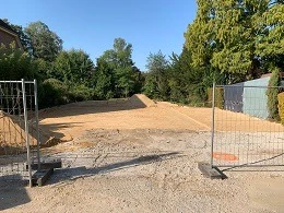 Sandplatte und Gründungspolster in Hamburg, Pinneberg